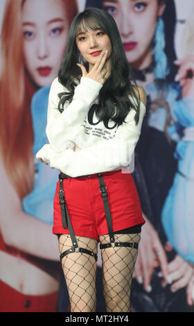 28th May, 2018. S. Korean girl group Pristin V Roa, a member of