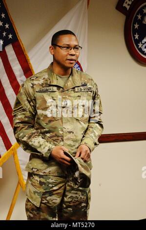A U.S. Army administrative noncommissioned officer serves in ...