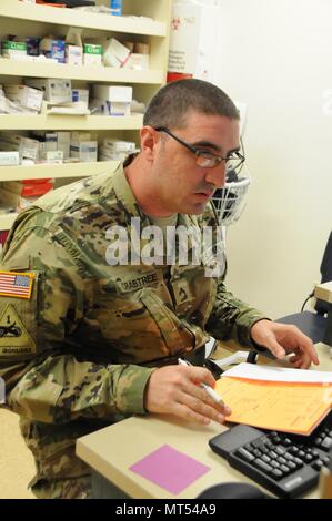 Cpl. Matthew Crabtree, a combat medic specialist assigned to Army ...