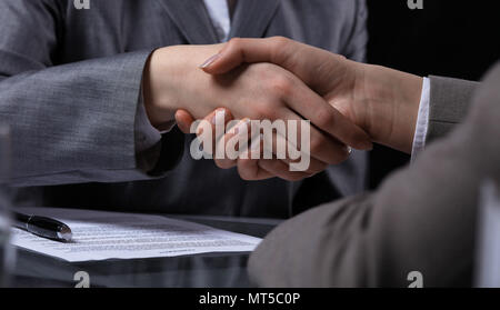 Businesspeople Or Lawyers Signing Contract At Meeting. Close-up Of 