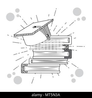 Hand draw education cartoons Stock Vector