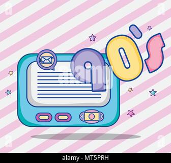 I love 90s cartoons Stock Vector