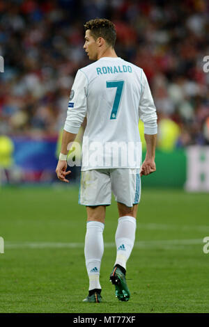 Kyiv, Ukraine. 26th May, 2018. Real Madrid's Cristiano