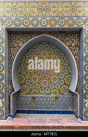Traditional maroccan old fountain Stock Photo