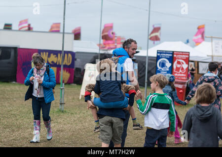 Womad festival in wiltshire Stock Photo