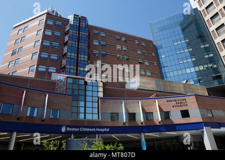 Children's Hospital, Boston Massachusetts Stock Photo