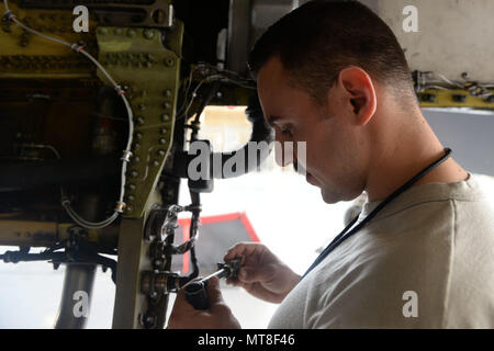 Senior Airman Tanner Apple, 309th Aircraft Maintenance Unit dedicated ...