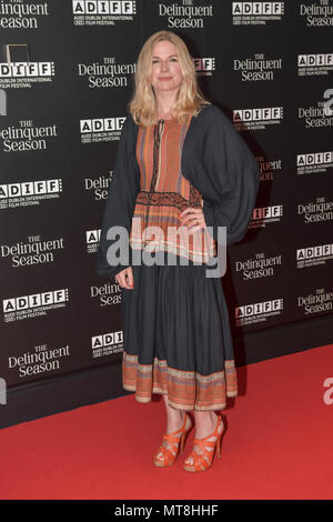 The Delinquent Season world premiere in Dublin, Ireland.  Featuring: Eva Birthistle Where: Dublin, Ireland When: 25 Apr 2018 Credit: Brightspark Photos/WENN.com Stock Photo