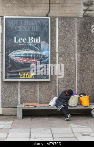 London, UK. 29th May, 2018. Lee Bul: Crashing, a new exhibition at Hayward Gallery featuring work by one of Asia’s most acclaimed contemporary artists. This ambitious exhibition explores the full range of her pioneering and thought-provoking work from the past three decades. Credit: Guy Bell/Alamy Live News Stock Photo
