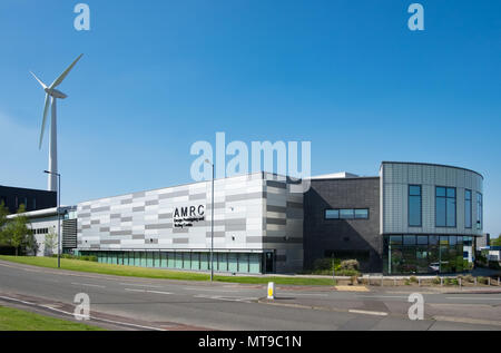 4th May 2018, Sheffield, United Kingdom. Advanced Manufacturing Park at Sheffield, UK, is a high tech research and manufacturing industrial park Stock Photo