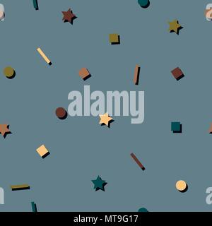 Abstract geometric seamless pattern Stock Vector