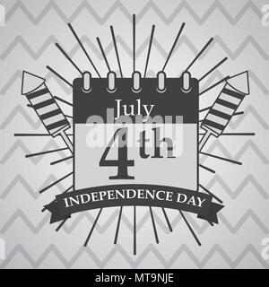 american independence day Stock Vector