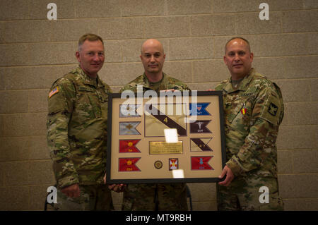 Today we said farewell to Sgt. Maj. Gary McCann, who after 32 total years of service finally laced ‘em up for the last time. During a ceremony that included his wife and three children, McCann was lauded by Col. Stephen Schemenauer, brigade commander, and presented the following: commander’s award for public service, certificate of commendation from the Office of the Governor, Minnesota Medal for Merit and a special plaque from the brigade. “I know you for your candor, and how you care for Soldiers over all,” said Schemenauer. Stock Photo