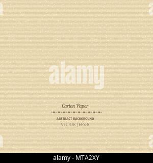 Seamless cardboard texture vector illustration for package design Stock Vector