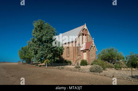 St Carthage Catholic Church in historic Silverton, New South Wales, Australia Stock Photo