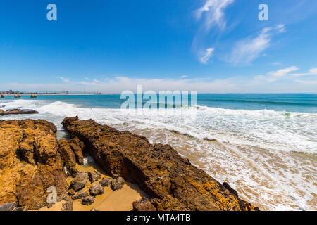 Port Elizabeth beach Stock Photo