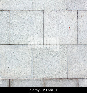 Concrete or cobble gray square pavement slabs or stones for floor, wall or path Stock Photo