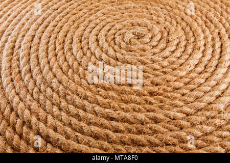 background of the rope, ship's background, Photo rope braid, natural texture, decorative texture, beige texture, woven background Stock Photo