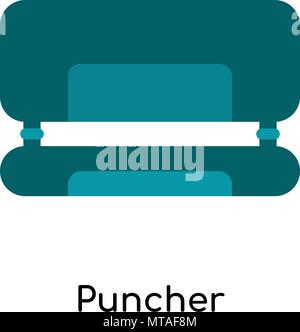 Puncher icon isolated on white background for your web and mobile app design Stock Vector