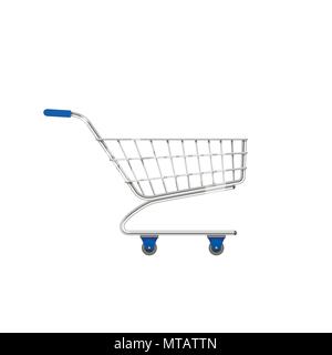 Shopping cart illustration Stock Vector