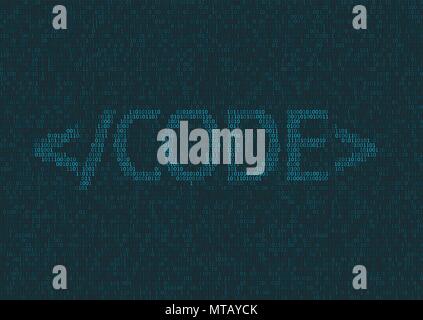 Programming code background Stock Vector