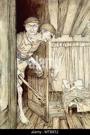 RACKHAM Arthur - Jack the Giant Killer The Allies' Fairy Book 1916 ...