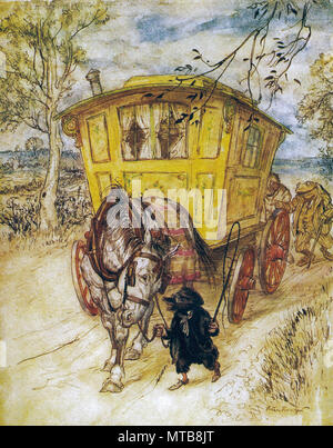 wind in the willows arthur rackham illustration Stock Photo - Alamy