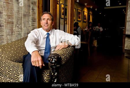 Howard Schultz (born July 19, 1953) is an American businessman. He is executive chairman of Starbucks and a former owner of the Seattle SuperSonics. He was a member of the Board of Directors at Square, Inc. In 1998, Schultz co-founded Maveron, an investment group. In 2016, Forbes magazine ranked Schultz as the 232nd richest person in the United States, with a net worth of $3.1 billion as of April 2017. Stock Photo