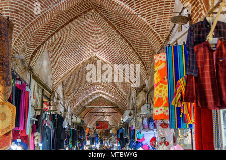 Tabriz, East Azerbaijan province, Iran - March 15, 2018: Tabriz Grand Bazaar is one of the oldest bazaars in the Middle East Stock Photo