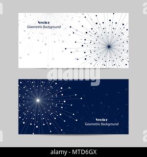 Set of horizontal banners Stock Vector