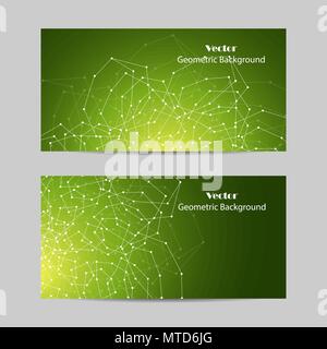 Set of horizontal banners Stock Vector