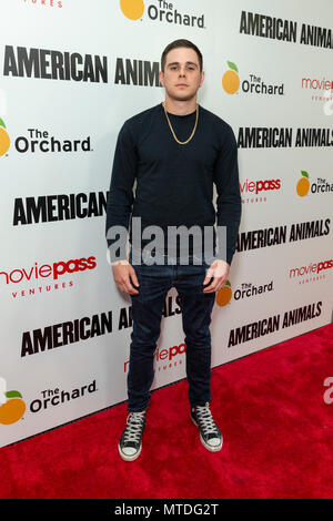 Actor Jared Abrahamson attends the 'American Animals' Premiere during