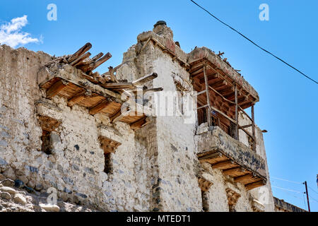 Tangyar mountain village Ladakh Stock Photo