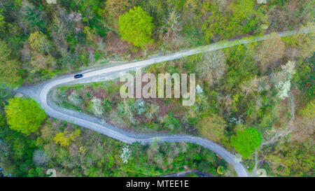 Bird S Eye View Hairpin Turn On The Mohawk Trail North Adams