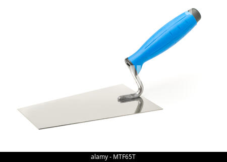 Masonry trowel on white background Stock Photo