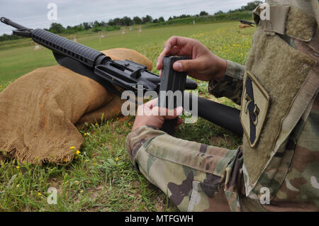In this image released by the Army Reserve's 75th Training Command ...