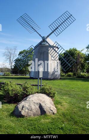 The Jonathan Young Mill (grist mill) - Orleans, Massachusetts on Cape Cod. Stock Photo