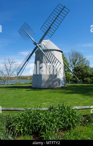 The Jonathan Young Mill (grist mill) - Orleans, Massachusetts, Cape Cod, USA Stock Photo
