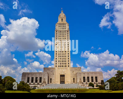 Louisiana State Capitol - Baton Rouge, LA, USA Stock Photo