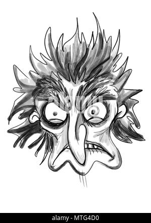 31400 Angry Face Drawing Illustrations RoyaltyFree Vector Graphics   Clip Art  iStock