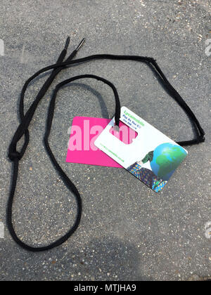 The Fake Police Id Made By Derrol Flynn Using An Old Mobile Phone Sim Card Holder A Coloured Piece Of Plastic And A Shoelace Which She Would Briefly Flash At Householders In The Fake Police Id Made By Derrol Flynn Using An Old Mobile Phone Sim Card Holder A Coloured Piece Of Plastic And A Shoelace Which She Would Briefly Flash At Householders In