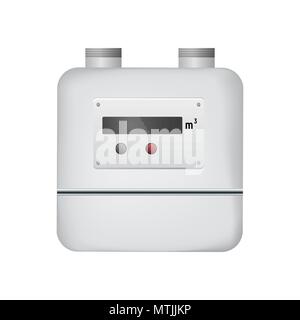 Gas meter Stock Vector