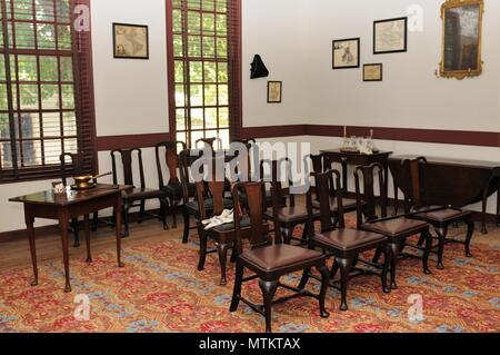 The Wetherburn Tavern in Colonial Williamsburg, Virginia Stock Photo