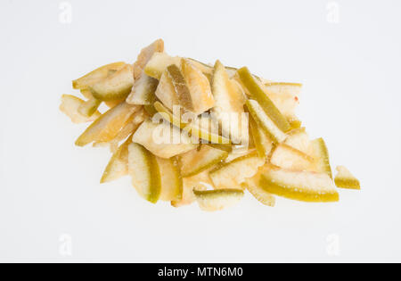 dried pomelo or dried fruits on a background Stock Photo