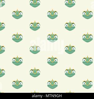 Chameleon pattern. Stock Vector