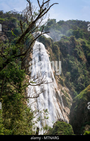 Chiflon Waterfall, Cascada Velo de Novia, Chiapas, Mexico Stock Photo -  Alamy