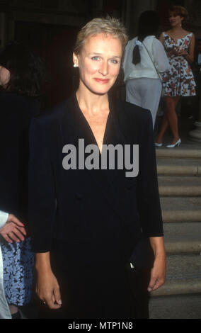 LOS ANGELES, CA - JUNE 28: Actress Glenn Close attends the UCLA Film & Television Archive and the Academy of Television Arts & Sciences Present the Summerlong Tribute 'Hallmark Hall of Fame: The First 40 Years - 'Anniversary Salute' Gala to Kickoff the Celebration on June 28, 1991 at UCLA's Royce Hall in Westwood, Los Angeles, California. Photo by Barry King/Alamy Stock Photo