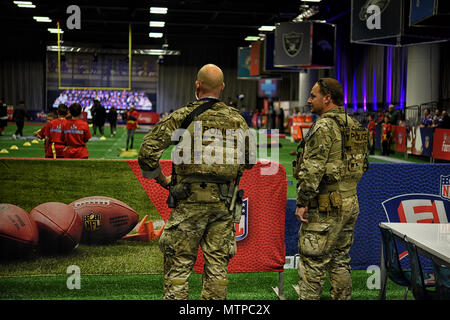 HSI SRT members will be a visible presence throughout Super Bowl week leading up to the big game. Stock Photo