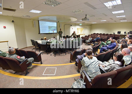 Military and civilian Airmen assigned to the 86th Fighter Weapons ...