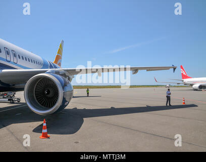 Batumi international airport, Georgia Stock Photo